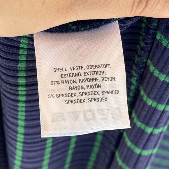 ANTHROPOLOGIE MAEVE FLORES STRIPED DRESS by MAEVE SMALL - Picture 11 of 15